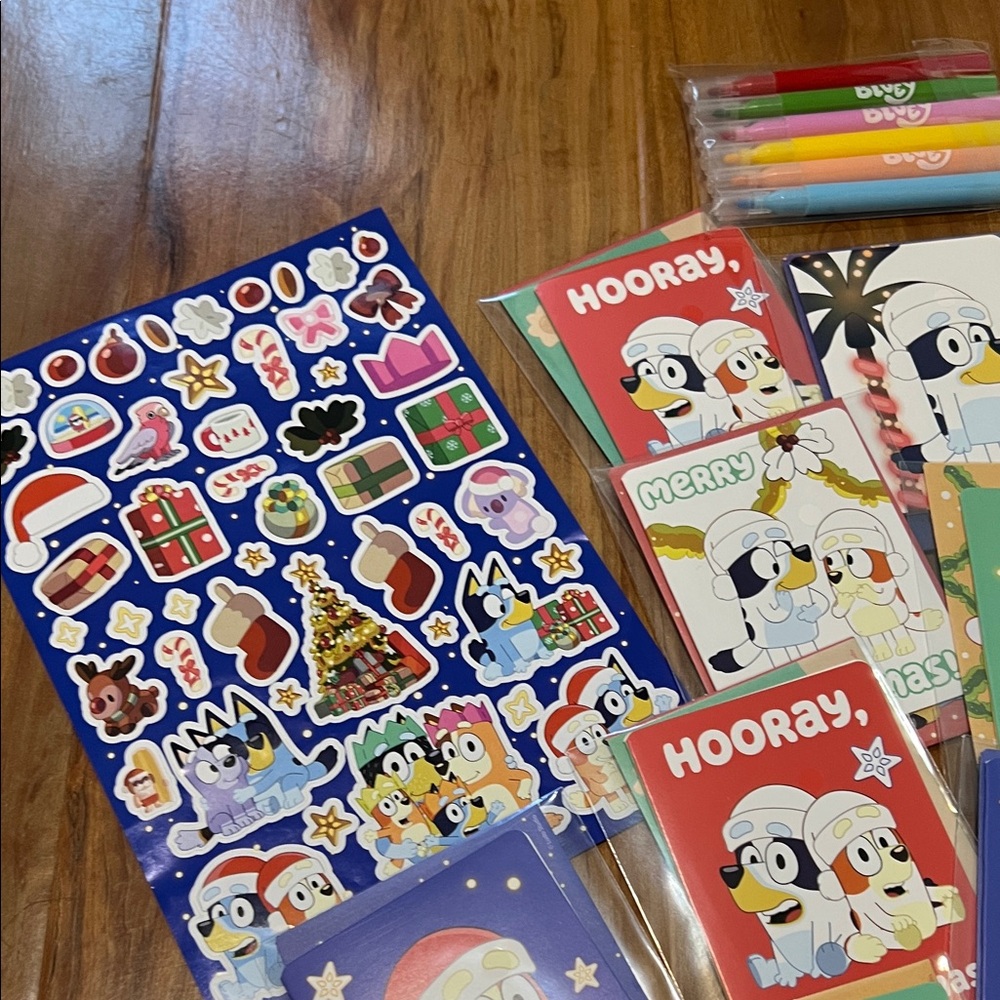 Bluey Holiday Card Set - Picture 4 of 5